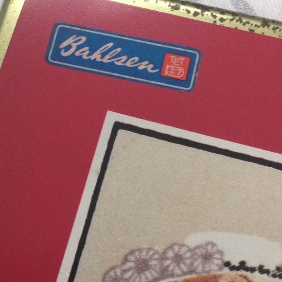 Vintage H. Bahlsen tin. Hinged lid. Hannover, Germany - Picture 6 of 7